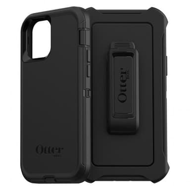 iPhone 12/iPhone 12 Pro Suojakuori Defender Musta