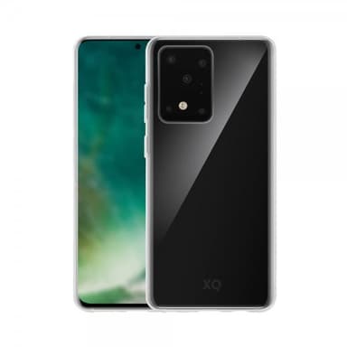 XQISIT Samsung Galaxy S20 Ultra Kuori Phantom Glass Läpinäkyvä Kirkas