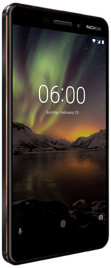 Nokia 6.1 (2018) älypuhelin (sininen/kulta)