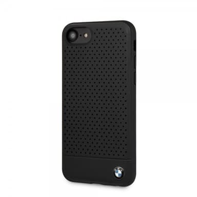 BMW iPhone 7/8/SE Kuori Logo Perforoitu Musta