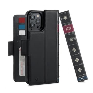 Twelve South BookBook iPhone 12 Pro Max Kotelo Musta