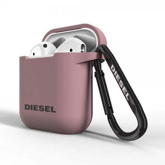 Diesel AirPods (1/2) Suojakuori Silikoni Dusty Pink