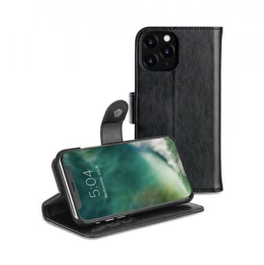 XQISIT iPhone 11 Pro Suojakotelo Eman Wallet Löstagbart Suojakuori Musta