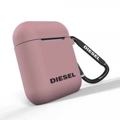 Diesel AirPods (1/2) Suojakuori Silikoni Dusty Pink