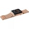 LAUT Apple Watch 38/40/41mm Ranneke Steel Loop Vaaleanpunainen