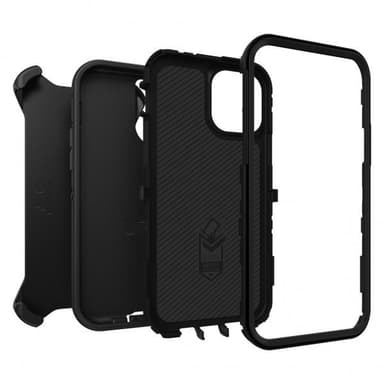 iPhone 12/iPhone 12 Pro Suojakuori Defender Musta