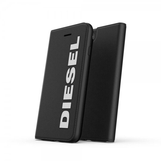 Diesel iPhone 6/6S/7/8/SE Suojakotelo Booklet Case Core Musta