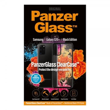 Samsung Galaxy S20 Plus Suojakuori ClearCase Black Edition