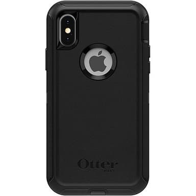 iPhone X/Xs Suojakuori Defender Extra Skyddande Musta