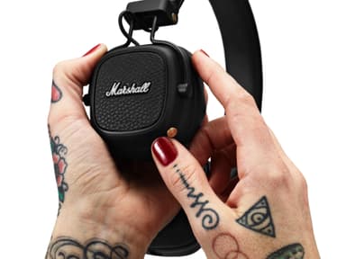 Marshall Major III wireless on-ear kuulokkeet (musta)