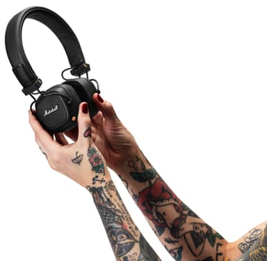Marshall Major III wireless on-ear kuulokkeet (musta)