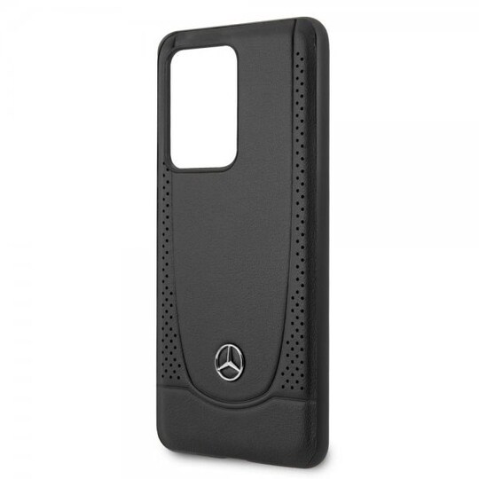 Mercedes Benz Samsung Galaxy S20 Ultra Kuori Perforoitu Musta