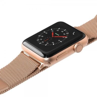 LAUT Apple Watch 38/40/41mm Ranneke Steel Loop Ruusukulta