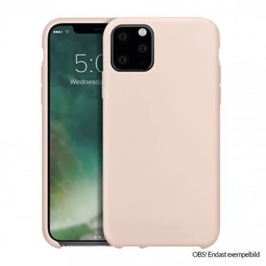 XQISIT iPhone 12/iPhone 12 Pro Kuori Silikoniii Case Vaaleanpunainen