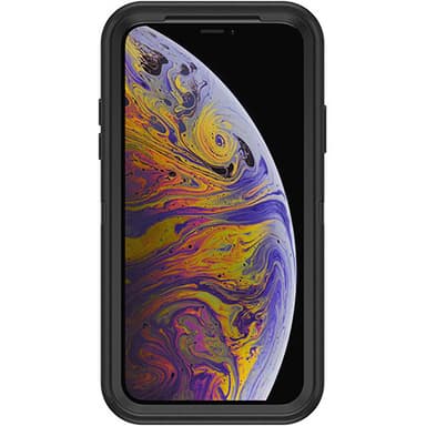 iPhone X/Xs Suojakuori Defender Extra Skyddande Musta