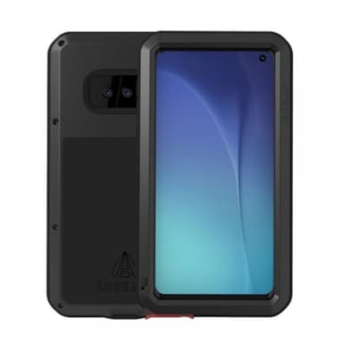 Love Mei Samsung Galaxy S10E Kuori PoweRFul Case Iskunkestävä Musta