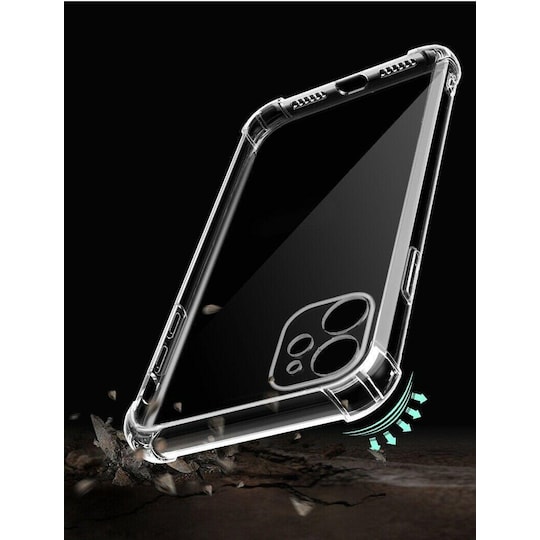 INF iPhone 12 Mini -kotelo TPU Transparent