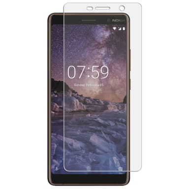 Panzer Curved Nokia 7 Plus näytönsuoja (läpinäk.)