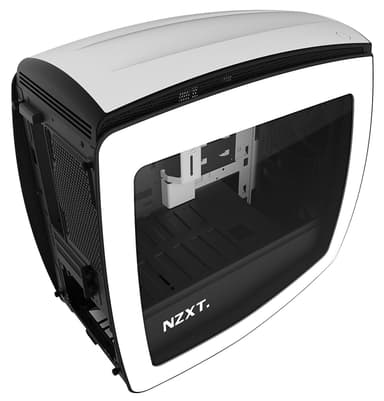 NZXT Manta Mini ITX PC kotelo (mattavalk/musta, ikkuna)