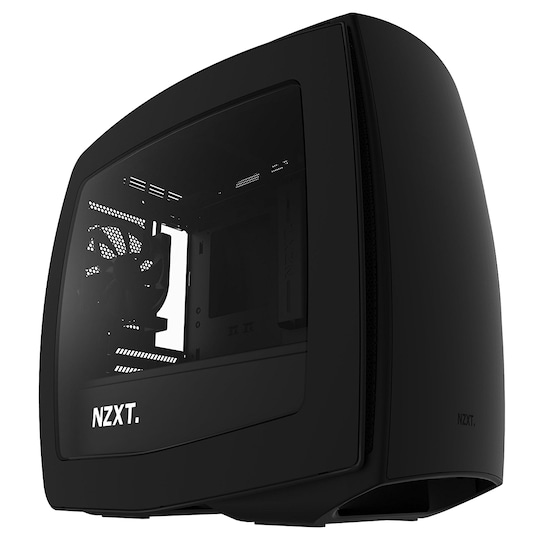 NZXT Manta Mini ITX PC kotelo (mattamusta, ikkuna)