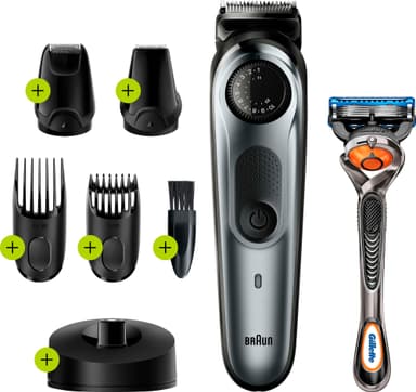Braun partatrimmeri BT7240 + partahöylä