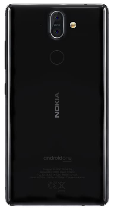 Nokia 8 Sirocco älypuhelin (musta)