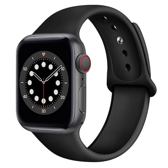 Apple Watch 6 (44mm) Sport Rannekoru - Musta