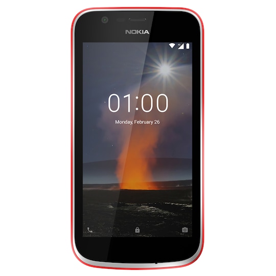 Nokia 1 älypuhelin (punainen)