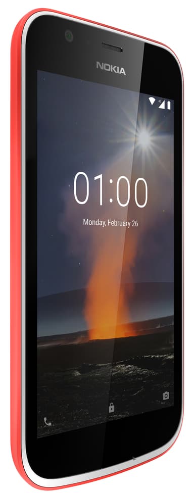 Nokia 1 älypuhelin (punainen)