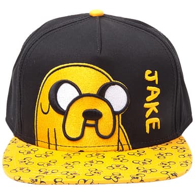 Adventure Time - Jake lippalakki (musta/keltainen)