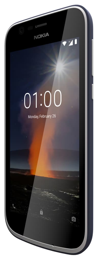 Nokia 1 älypuhelin (sininen)