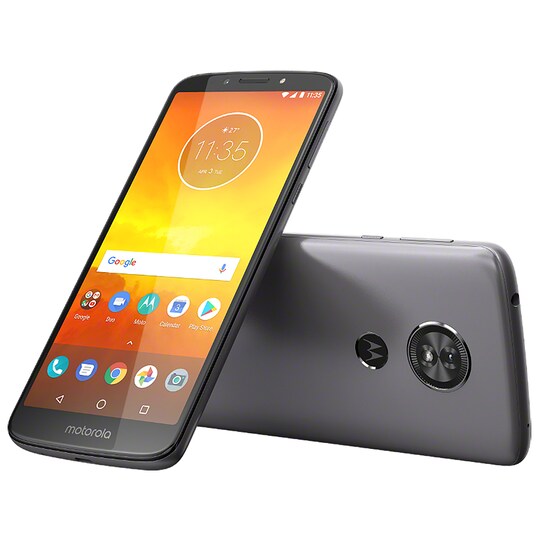 Motorola Moto E5 älypuhelin (harmaa)