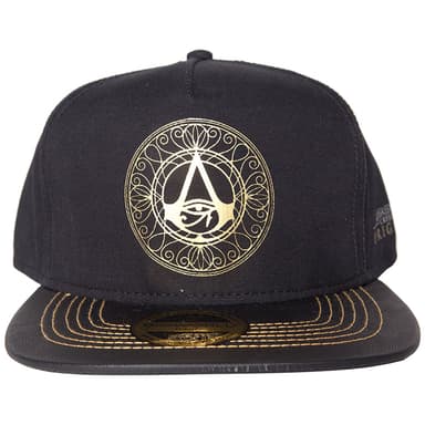 Assassin s Creed Origins lippalakki (musta/kulta)