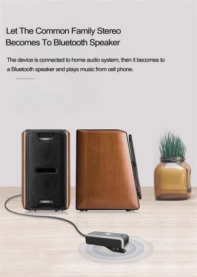 Bluetooth Aux -sovitin / -vastaanotin