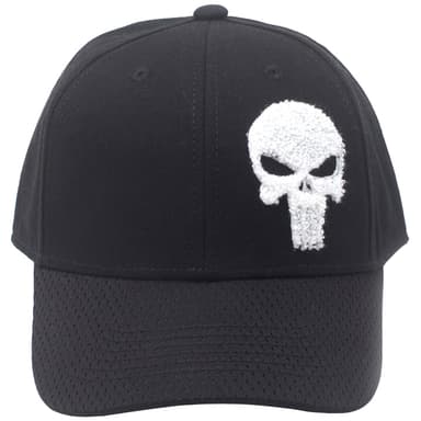 Marvel - Punisher kaareva lippalakki (musta)