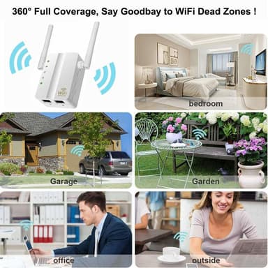 Wifi-toistin / langaton reititin ja tukiasema