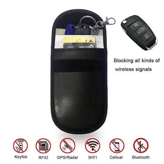 Keyless RFID -suoja - autonavain- ja kännykkäsuojus