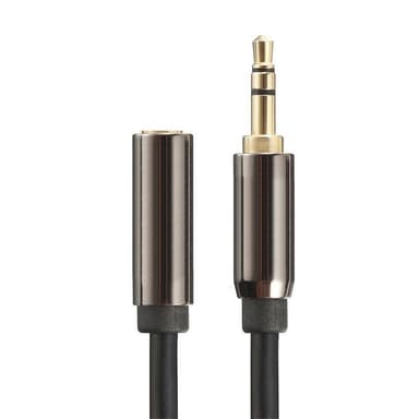 Äänen jatkojohto 3,5 mm uros - 3,5 mm naaras, 1,5 m