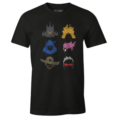 Overwatch Small Face Spray t-paita (XL)