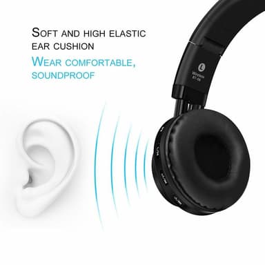 Bluetooth-kuulokkeet aktiivisella melunvaimennuksella + johto