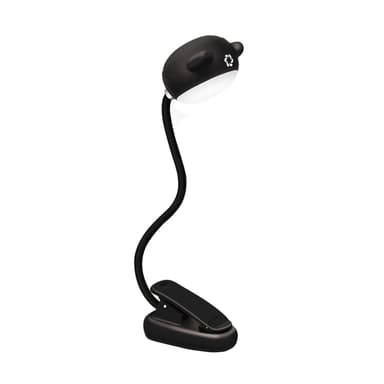 LED-kiinnityslamppu Bluetooth-kaiuttimella musta