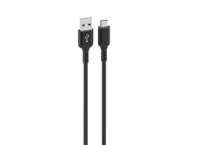 USB-C-latauskaapeli / datakaapeli 3A - 1 m - musta