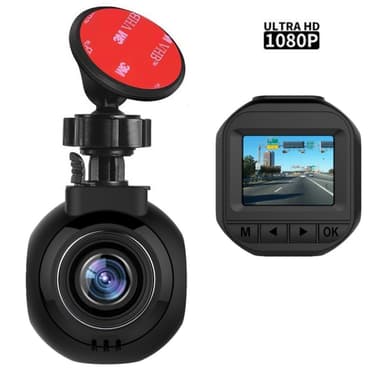 Autokamera 1080p G-anturilla, laajakulma- ja yönäköalalla