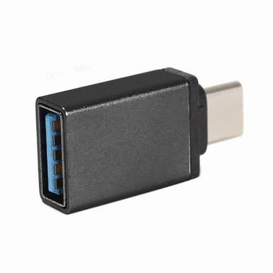 USB - USB-C 3.1 OTG -sovitin musta