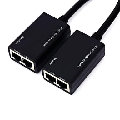 HDMI Extender laajennus Cat5 / 6: lle 30 m