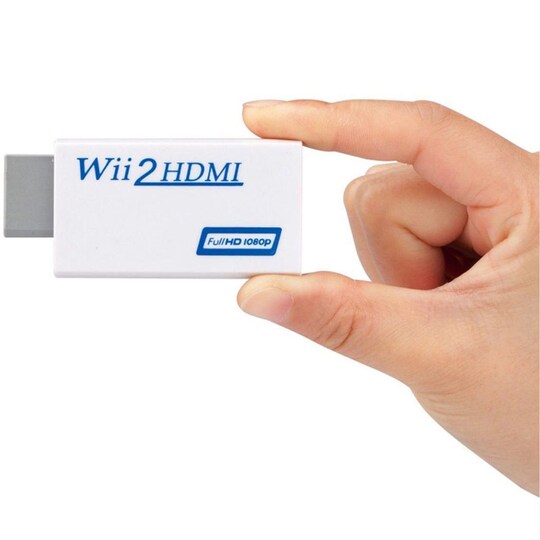 Nintendo Wii HDMI -adapteri - Full HD 1080p Valkoinen