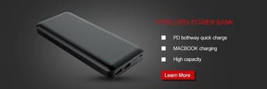 Doca DG206PD Powerbank 20 000mAh - musta