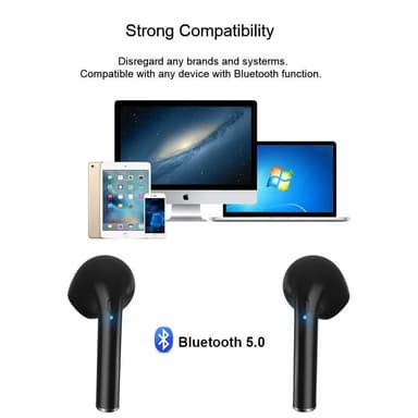 Langattomat kuulokkeet Bluetooth 5.0 -latauskotelolla