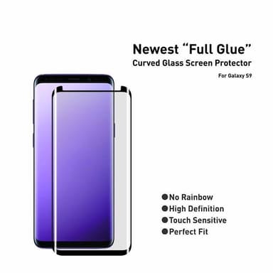 Näytönsuoja Samsung Galaxy S9 karkaistu lasi / 3D kaareva