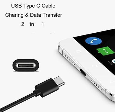 USB-C-latauskaapeli / tiedonsiirtokaapeli USB 3.0 - 1m